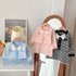 Mother & Kids Children’s Sweater Skirt Bow Two Piece Set Long Sleeved Cardigan Fashionable Sweater Skirt