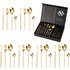 Stainless Steel Cutlery 24 Piece Set Portuguese Western Hotel Steak Knife Fork And Spoon Gift Box Set