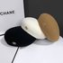 Wool Knitted Beret Women’s Autumn and Winter British Versatile Artist Hat Korean Version Fashion Bud Pumpkin Hat Trend