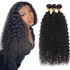 3PCS Brazilian human hair 10A hair bundle 3 pack human hair Water Wave hair bundle No processing styling long-lasting glue free wig hair extension