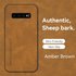 S 10 9 8 Luxury Vintage Sheepskin Leather Case For Samsung Galaxy S10 S9 S8 Plus 5g Men Business Retro Back Cover S10plus S9plus