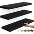 Nordic Floating Shelf – Rustic Oak | 10kg Capacity | Wall Storage | Bathroom/Office | Easy Install