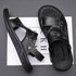Unbeatable Quality Top Layer Cowhide Men’s Casual Beach Shoes Summer New Comfortable Dual-use Sandals Leather Versatile Outdoor