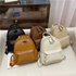 Fashionable And Versatile Small Backpack 2024 New Women’s Backpack Trendy PU Soft Leather Work Commuting Travel Backpack For Women