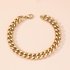 Cuban Chain Men’s Bracelet Titanium Jewelry Hip Hop Trendy Stainless Steel Hand Accessories Simple Fashion