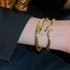 Unique Snake Shaped With Fashionable High-end Design, Personalized Light And Creative Style Bracelet