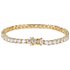 Women’s Jewelry Tennis Chain 3mm 4mm 5mm Copper Micro Inlaid Zirconia Single Row Hip Hop Bracelet