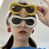 Y2K Original Retro Hot Chipotle Chao Men and Women PC Material Candy Color Outdoor Party Sun Goggle Sunglasses