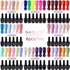 NAILCO 15ml 6 Colors Gel Nail Polish Set Semi Permanent UV LED Gel Varnishes Soak Off Nail Lacquer Base Top Gel Nail Art Varnish