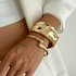Bracelet Punk Wide Bracelet Women’s Heavy Design Ring Exaggerated Thread Twist Line Bracelet