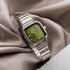Women’s Watches Women’s Watch Steel Strap Watch Temperament Simple Small Green Table Student Green Small Square Table