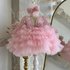 Girls‘ Fashionable Dresses For Little Girls, Fluffy Gauze Cake Skirts, Children’s Piano Performances, Catwalk Performances
