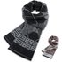 VOOTHOST Fashion 180*30cm Scarves Man Autumn Winter Thick Warm Cashmere Business Long Wraps Boy Classic Shawl F0055