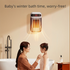 Wall-mounted Energy-saving Small Portable Electric Home Office Bedroom Mini Dormitory Heater