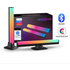 Bluetooth LED Desk Lamp With RGB Color Changing & Music Sync – USB Powered Computer Light For Gaming Room/Office (Smart App Control Ambient Lighting)