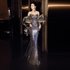 Women’s Clothing evening dress long skirt female host celebrity banquet annual meeting temperament light luxury tube top dress
