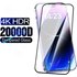 20000D Full Tempered Glass For Apple iPhone 14 13 12 11 Pro Max mini Screen Protector iPhone X XR XS Max 7 8 Plus SE Glass Film