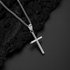 European And American Hip-hop Style Cross Pendant Necklace, Long Men’s Versatile Chain, Hot Selling Accessory