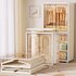 Free Installation Simple Wardrobe Layered Partition Rental Adult Wardrobe Home Clothes Storage Children’s Folding Locker