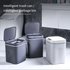 New Style Smart Trash Can Bathroom Sensor Waterproof Trash Can Plastic Creative Smart Home Trash Can