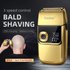 Kemei Electric Shavers for Men All Metal 2 in 1 Foil Trimmer LED Waterproof Shaving hine 3-Speed Adjustable