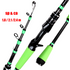 Carbon Telescopic Lure Rod Ultra Light Portable Lure Sea Fishing Rod Lure Rod M Tune Black