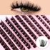 Beauty Health Diy Segmented Single Cluster 120 Clusters Of False Eyelashes 8 16mm Eyelashes Dd Curvature