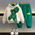 Boys‘ Girls‘ Suit 2023 New Big Boy Fashionable Children’s Clothing Spring and Autumn Sports Sweater Trendy Clothes