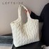 Big Soft Shoulder Side Bag For Women 2023 Spring Trend Fashion Design Cloth Hand Female Handbags Tote Bags