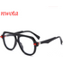 Fashion Trend Men’s And Women’s Sunglasses Large Frame Special Shape Sports Color Matching Personality Spring Leg Eye