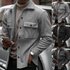 Men’s clothing Spring and Autumn casual men’s velvet lapel top single breasted solid color slim jacket outer