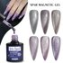 Arte Clavo Reflective Diamonds Cat Magnetic Gel Nail Polish 9D Wide Cat Eyes Auroras Glitter Sequins Soak Off UV Nails Art Gel