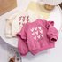Girls 2022 Wear New Top Cute Baby Girl Casual Pullover Children’s Love Round Neck Spring and Autumn Sweater