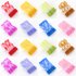 50pcs Gradient color Disposable Mascara Wand Brush Eyelash Tool Eyelash Extension Mascara Brushes Beauty Makeup Tools