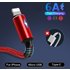 5A Led Light USB Fast Charger Cable for iPhone/iPad For Android Phone Type C Micro USB Samsung Xiaomi Huawei Redmi More Mobile Phone Charging Cable