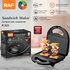 RAF European Standard Cross border Home Multi functional Toaster Light Breakfast Sand Double sided Heating Steak hine