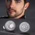 Earrings For Men’s Hip-hop, Round, Full Diamond, Zircon Earrings, Trendy, Niche, Luxurious, And High-end Earrings