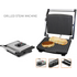 202 Stainless Steel Home Office Sandwich Maker Grilled Noodles Griller Removable Non stick Plate Electric Grill 2000W