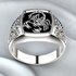 Hot Selling New Creative Scorpio Relief Men’s With Drip Glue Totem Pattern And Scorpion Ring