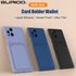 Slim TPU With Card Holder Wallet Phone Case For Xiaomi Redmi Note 11 10 9 8 Pro 11T 9T 9S 9A 8A Mi Poco X3 NFC Soft Cove