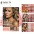 URATM 54-Color Book-Style 3-Layer Eyeshadow Palette With Matte & Shimmer, Blush & Highlighter All-in-One – Highly Pigmented, Easy-to-Blend Makeup