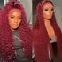 Hair Extensions & Wigs Front lace wig 13x4lace frontal wigs human hair wig ladies long hair full headgear