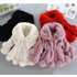 1-7 Year Baby Girls Jacket Autumn Winter Warm Fur Coat For Girls Christmas Princess Outwear Fashion Plush Children Clothing
