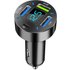 66W 4-port PD fast car charger car adapter cigarette lighter socket distributor 12-24V car accessories