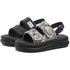 2024 Summer New Chinese Sandals Women Wear Thick Soled Buckle Roman Sandals Hipster Women