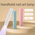 Handheld Nail Lamp, Small And Portable Rechargeable Mini Phototherapy Lamp, Nail Plate Baking Lamp, Nail Art Handheld Phototherapy Lamp