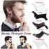 Men Beard Shaping Styling Template Comb Double Sided Man Beard Hair Trimming Shaper Brush Comb Stencil Barber Man Beauty Tool