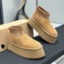 Shoes Womens Tazz Slippers Tasman Fur Slides Classic Mustard Seed Sand Ultra Mini Platform Boot Slip-on Les Petites