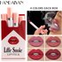 2023 New Hot Selling Lipstick 4 Pack Set Matte Velvet Small Cigarette Lip Color Not Easy to Fade Lazy Makeup