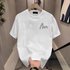 Men’s Clothing Cotton Short Sleeved High End Handsome T Shirt Round Neck Spring Half Sleeved